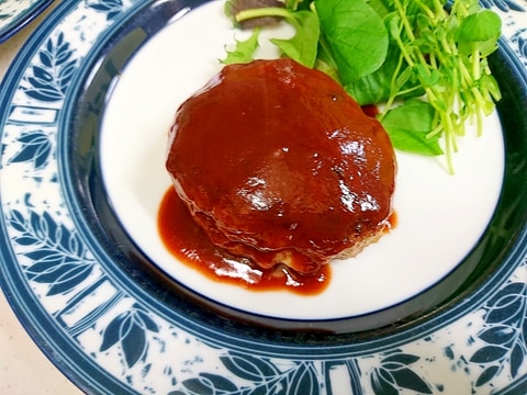 トースターで仕上げる ふっくらハンバーグ レシピ 作り方 By ビッグさん 楽天レシピ